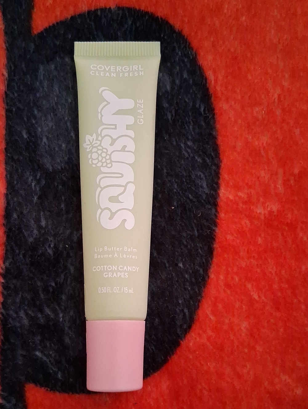 CoverGirl Squishy Glaze Lip Butter Balm - Cotton Candy Grapes (Pink)
